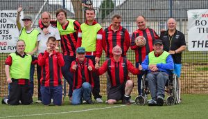 Bonnyton Flyers, Kilmarnock.The Team gather for a picture